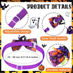Huhumy 50 Pcs Halloween Dog Bow Ties Collars Bulk for Small Medium Pet Cat - Image 6