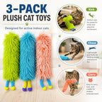 Cat Toys Pillows,Soft Cat Pillow Kicker Toys with Crinkle Sound, Interactive Cat Plush Toys for Indoor Cats and Kittens - Image 7