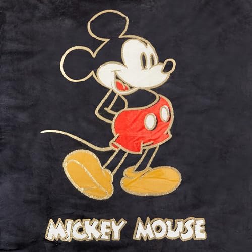 Hallmark Disney Mickey Mouse Hooded Blanket with Mouse Ears (70" x 65") - Image 3