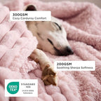 Bedsure ComfyFleece® Waterproof Dog Blankets for Medium Dogs 30"x40" - Image 2