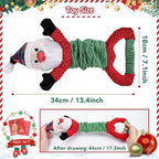 Newget Christmas Dog Toys, Plush Squeaky Interactive Toy for Puppy Teething - Image 3