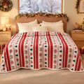 Luciphia Waterproof Blanket for Twin Bed Reversible Fleece Couch Cover by luciphia