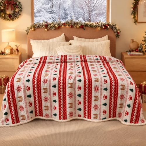 Luciphia Waterproof Blanket for Twin Bed Reversible Fleece Couch Cover by luciphia