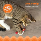 Catstages Green Magic Dynamite Kicker Cat Toy with 100% Catnip, 7" - Image 3