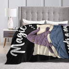 Sleepy Wizard Hat Blanket Throw Gift for Girls Women 50"X40" - Image 6