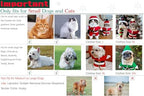 NACOCO Pet Christmas Costumes Dog Suit with Cap Santa Claus Suit Dog Hoodies Cat Xmas Costumes (Red, L) - Image 6