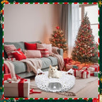 AceOrbit Christmas Cat Tunnel Bed Under Christmas Tree - Image 5