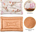 Dog Bed Mat Cowgirl Western American Washable Anti-Slip Bottom Comfy Kennel Pad Cat Crate Pet Pad 18 x 24 Inches - Image 3