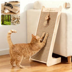 Cork Cat Scratch Cardboard-cat Scratching Post Replaceable pad-Cat Scratcher Pad for Indoor-Cat Ramp-Cat Furniture Protect Sofa-Prevent Cats from Scratching Furniture-Eco-Scratcher Post Toy Gifts by MocherpionLLC