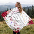 Retirement Blanket Gifts for Women, Farewell Gifts for Coworkers - Image 6