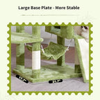 Gitelsnour Cat Tree, 71'' Tower for Large Cat with Scratching Post, GCT032GR - Image 4