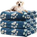 Rezutan Blanket for Large Dogs & Cats Soft Reversible Cute Paw 40"x31" by Rezutan