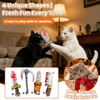 4PCS Catnip Halloween Cat Kicker Toys [8000mg Catnip] 7.87 Inches - Image 5