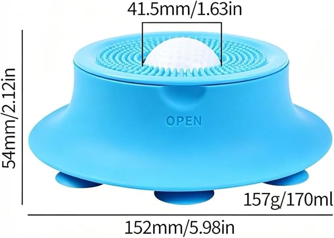 2-in-1 Silicone Slow Feeder Lick Bowl Suction Cup Anxiety Relief for Dogs & Cats