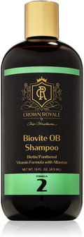 Crown Royale Biovite Formula 2 Dog Shampoo Concentrate, Adds Medium Bodied Texture, Adds Volume, Safe For Use on Cats and Dogs, Made in USA, 16 oz