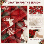 Christmas Couch Cover, Christmas Plush Sofa Cover for Dog Pet 1PC - Image 3