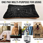 Dog Bed Mat Large Pet Bed Spider Web Washable Anti Slip Bottom Dog Fulffy Comfy Kennel Pad Cat Crate Mat Dog Pet Pad, 24 x 36 Inches - Image 5