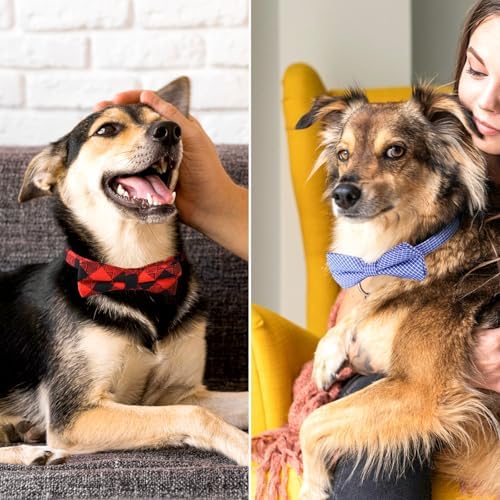 Segarty Bowties for Dogs, 30 PCS Grooming Dog Bow Ties with Adjustable Collar Puppy Bow Ties Bulk for Small Medium Pets Cats Christmas Valentine Holiday - Image 6