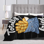 Sleepy Fries Blanket Throw Gift for Girls Women 80"X60" - Image 6