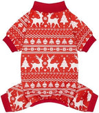 XPUDAC Christmas Dog Pajamas for Small Medium Dogs Puppy Clothes Pjs,XSmall by XPUDAC