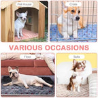 4 Pack Self Heating Cat Pad Self Warming Dog Mat, Dot, 16 x 20 Inch - Image 5