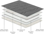 Tcksstex Waterproof and Anti-Slip Dog Bed Cover and Pet Blanket Sofa Pet Bed Mat ，car Incontinence Mattress Protectors Furniture Couch Cover for Most Cats Dogs, Pets
