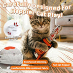 Catnip Toy [2000mg Premium Catnip], Chainsaw Style Cat Kicker Toy - Image 4