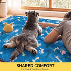 Luciphia 3 Pack Cute Dog Blankets Soft Fleece for Small Puppy Cat,30"x20" - Image 4