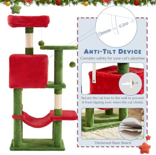 44 Inch Small Cat Tree Tower for Indoor Cats and Kittens - Image 6