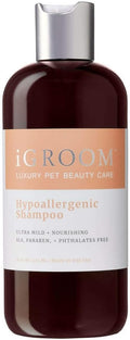 iGroom Hypoallergenic Dog Shampoo, Luxury Pet Beauty Care, Extra Mild Formula, Keratin + Vegetable Proteins Add Moisture, Made in USA, 16oz