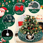 Cat Tunnel Bed Under Christmas Tree, 3FT Folding Kitten Tunnels - Image 6