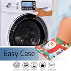 Xmas Snowman Blankets, Snowflake Christmas Tree Lightweight Anti Pilling Flannel Blanket, 50X60 in Soft Throw Blanket for Bed Couch Chair Living Bedroom Winter Decor - Image 6