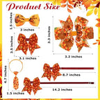 Talltalk 120 Pcs Thanksgiving and Christmas Dog Bow Tie Collar Set - Image 6