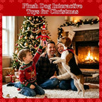 IOKHEIRA Christmas Elf Squeaky Plush Dog Toys,Stuffed Chew Toy, Interactive Holiday Tug & Fetch Toy for Puppy Small Medium Large Dogs,Christmas Dog Gifts - Image 2