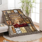 Golden Retriever Blanket for Girls Women Boys Men Adults Kids Soft Cozy Fleece Goldie Dog Pet Throw Blankets Gifts Warm Flannel Plush Lightweight Decor for Couch Bed Sofa 50"X40" - Image 3