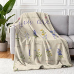 COMFAR Christian Gifts for Women Faith, Inspirational/Religious/Spiritual Gifts for Adults, Soft Throw Blankets for Women/Men, Personalized Blankets for Adults 40"x 50" - Image 2