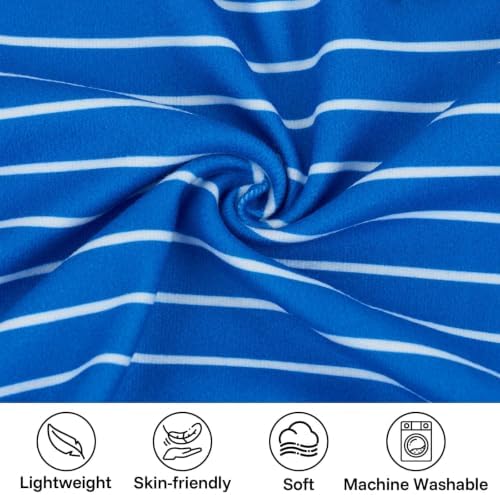 XPUDAC 4 Pack Dog Pajamas Striped Dog Clothes for Medium Large Dogs Girl Boy Comfy Puppy Outfit Doggy Jammies Onesie Pet Costume, 4XL - Image 7