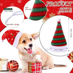 Sanwuta 24 Pcs Pet Santa Hat for Dogs Cats Christmas Costume,Mixed - Image 2