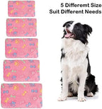 Dono 1 Pack 3 Dog Blankets, Soft Fluffy Fleece Pet Blanket Warm Sleep Mat Paw Print Design Puppy Kitten Throw Blankets Doggy Blanket for Dogs - Image 2