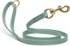 Viper Biothane K9 Working Dog Leash Waterproof Lead for Tracking Training Schutzhund Odor-Proof Long Line with Solid Brass Snap for Puppy Medium and Large Dogs 6ft, Sage Green