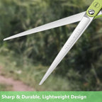 HASHIMOTO Ultralight Dog Cutting Scissors for Grooming, 7.0 inch. | Ultralight Aluminum Handles, 440C Stainless Steel, Straight Blade.