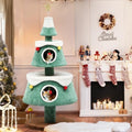 YITAHOME 63" Christmas Cat Tree with Teaser Plaything by YITAHOME