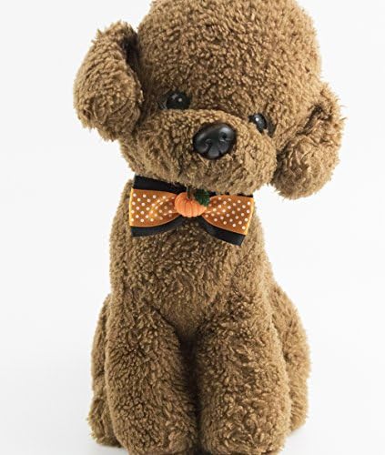 PET SHOW Pack of 50 Halloween Small Dogs Bow Ties Collar Puppy Cats Hallowmas Bowties Adjustable Neckties Pet Grooming Accessories Assorted Randomly - Image 3