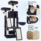 Gitelsnour Cat Tree Tower Multi-Level with 2 Scratching Boards, GCT022G - Image 5