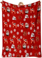 COMFAR Cute Christmas Blankets and Throws for Adults/Women/Boys/Kids, Holiday Fleece Throw Blanket for Couch/Sofa, Holiday Decor, Christmas Decorations/Gifts 50"x 60" by COMFAR