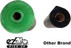 1000 Pet Waste Disposal Dog Poop Bags, EZ Pickup Bags Green (Single roll, not on Small Rolls) | dog training, clean up bag, large 8"x13", single roll - not on small rolls