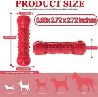 ZIKATON Dog Squeaky Toys for Aggressive Chewers, Durable Chew Toys for Large Medium Breed Dog, Dog Toys, Tough Durable Dogs Toys with Natural Rubber - Image 6