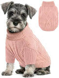 Dog Snowman Santa Sweater (Small, Pink) by BAOBICUTE