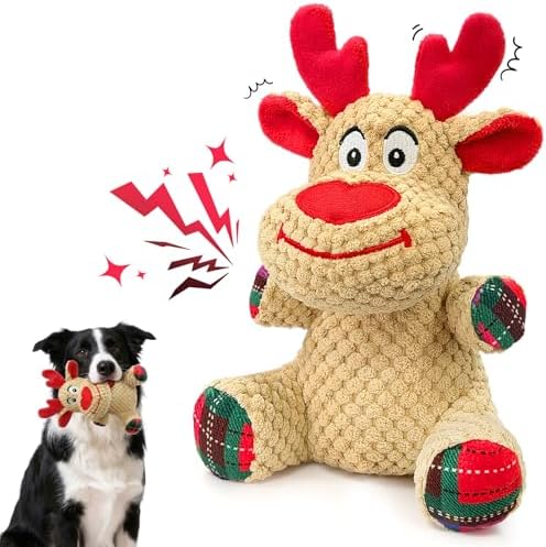 Reindeer Dog Toy for Small & Medium Dogs - Keep Them Busy by Unknown