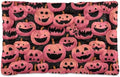 Halloween Funny Pinks Pumpkins Dog Bed Mat 24"x36" by Mazeann